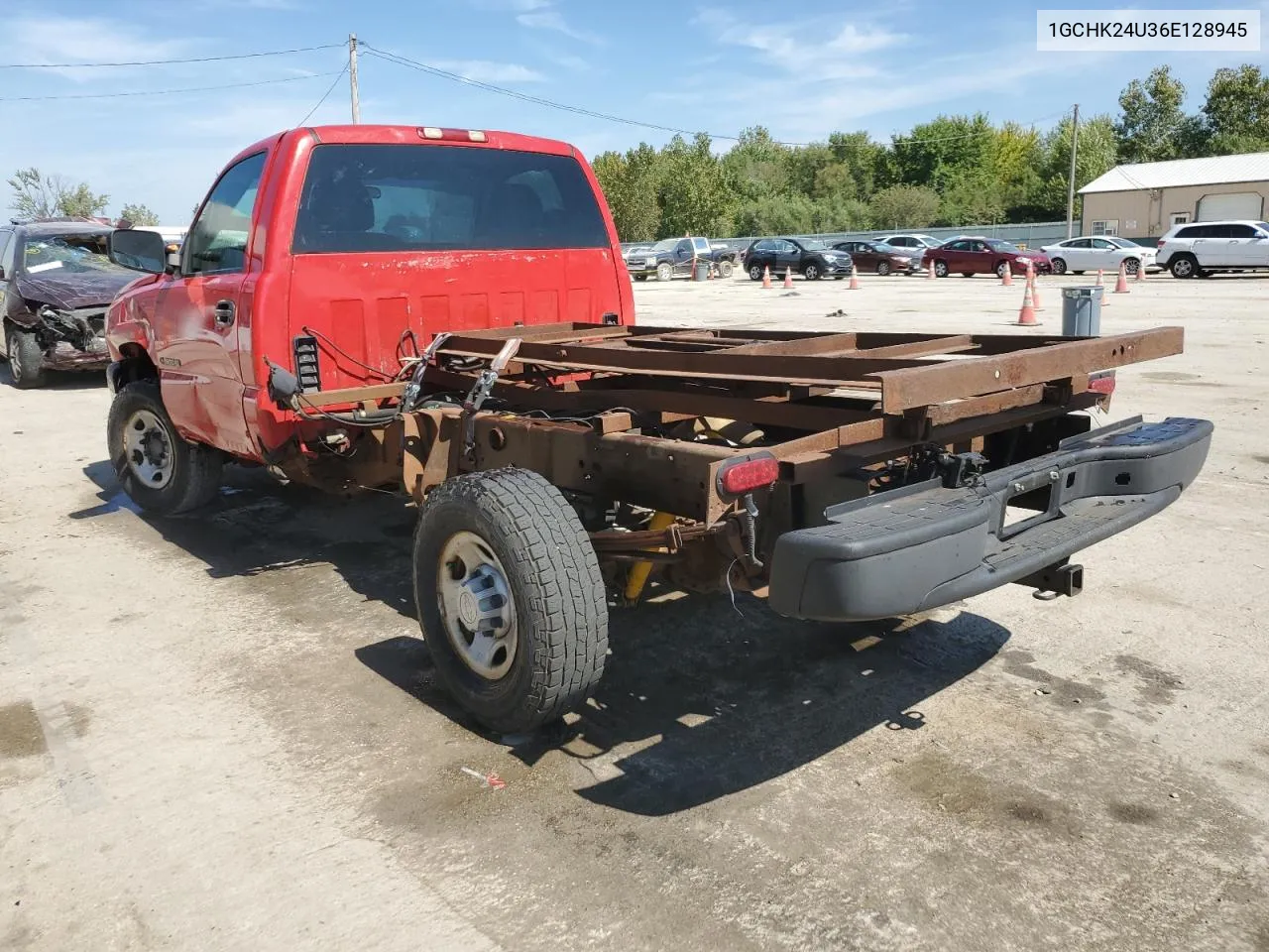 2006 Chevrolet Silverado K2500 Heavy Duty VIN: 1GCHK24U36E128945 Lot: 72209874