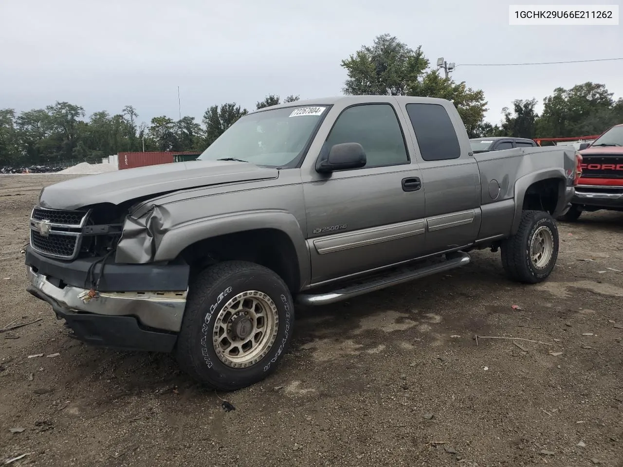 2006 Chevrolet Silverado K2500 Heavy Duty VIN: 1GCHK29U66E211262 Lot: 72267804