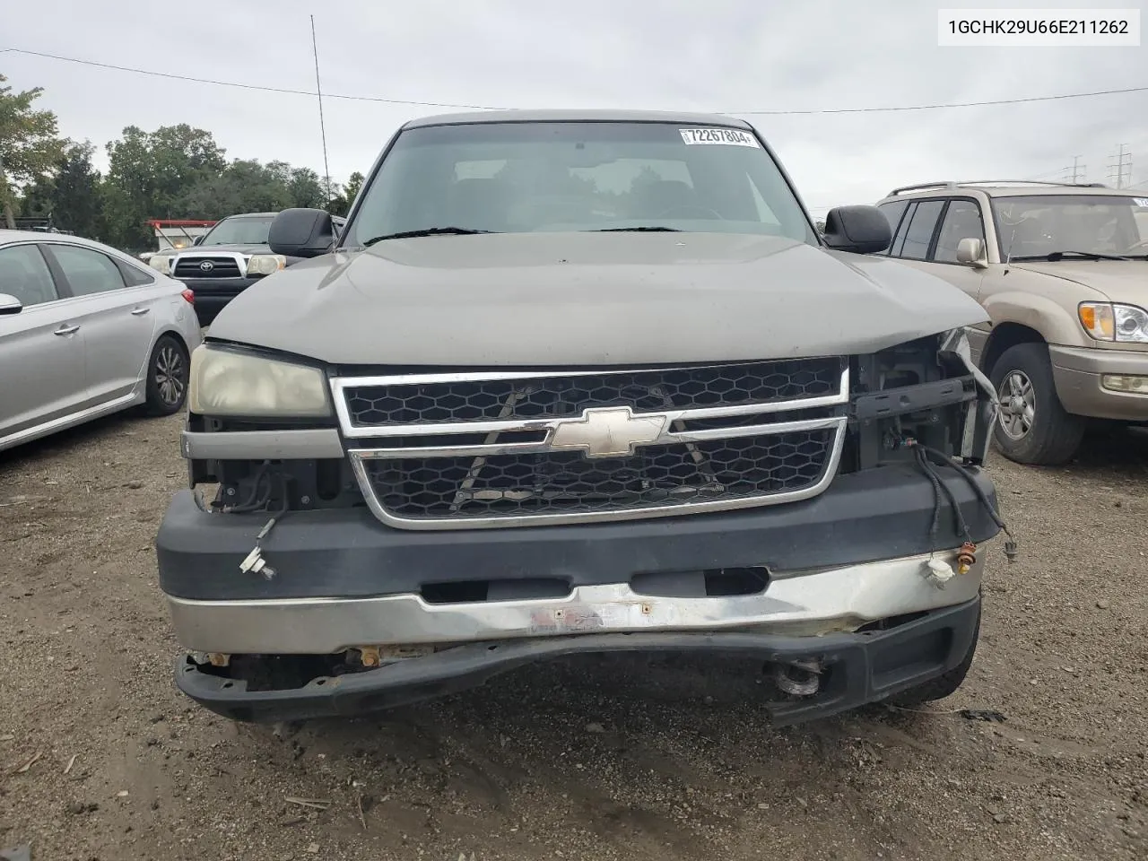 2006 Chevrolet Silverado K2500 Heavy Duty VIN: 1GCHK29U66E211262 Lot: 72267804