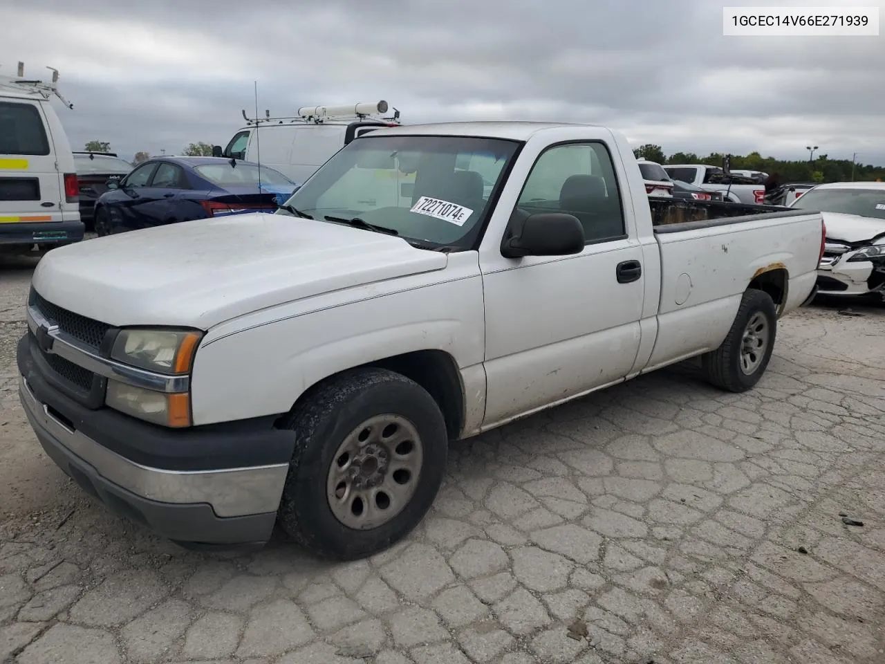 2006 Chevrolet Silverado C1500 VIN: 1GCEC14V66E271939 Lot: 72271074