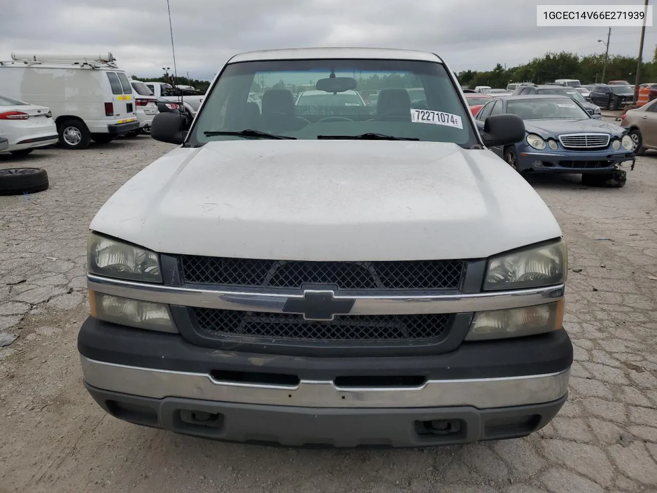 2006 Chevrolet Silverado C1500 VIN: 1GCEC14V66E271939 Lot: 72271074