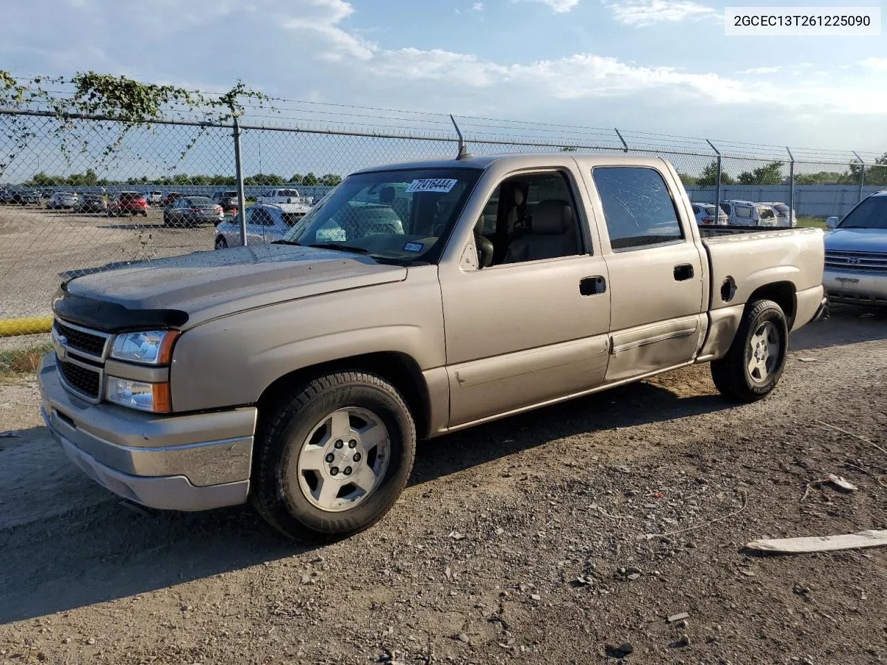 2006 Chevrolet Silverado C1500 VIN: 2GCEC13T261225090 Lot: 72416444