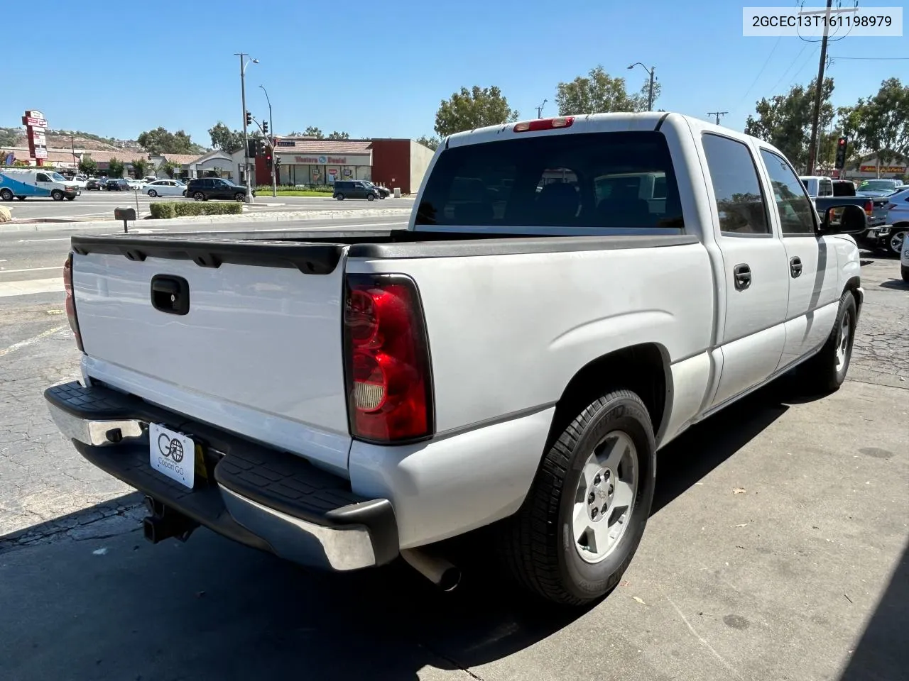 2006 Chevrolet Silverado C1500 VIN: 2GCEC13T161198979 Lot: 72422274