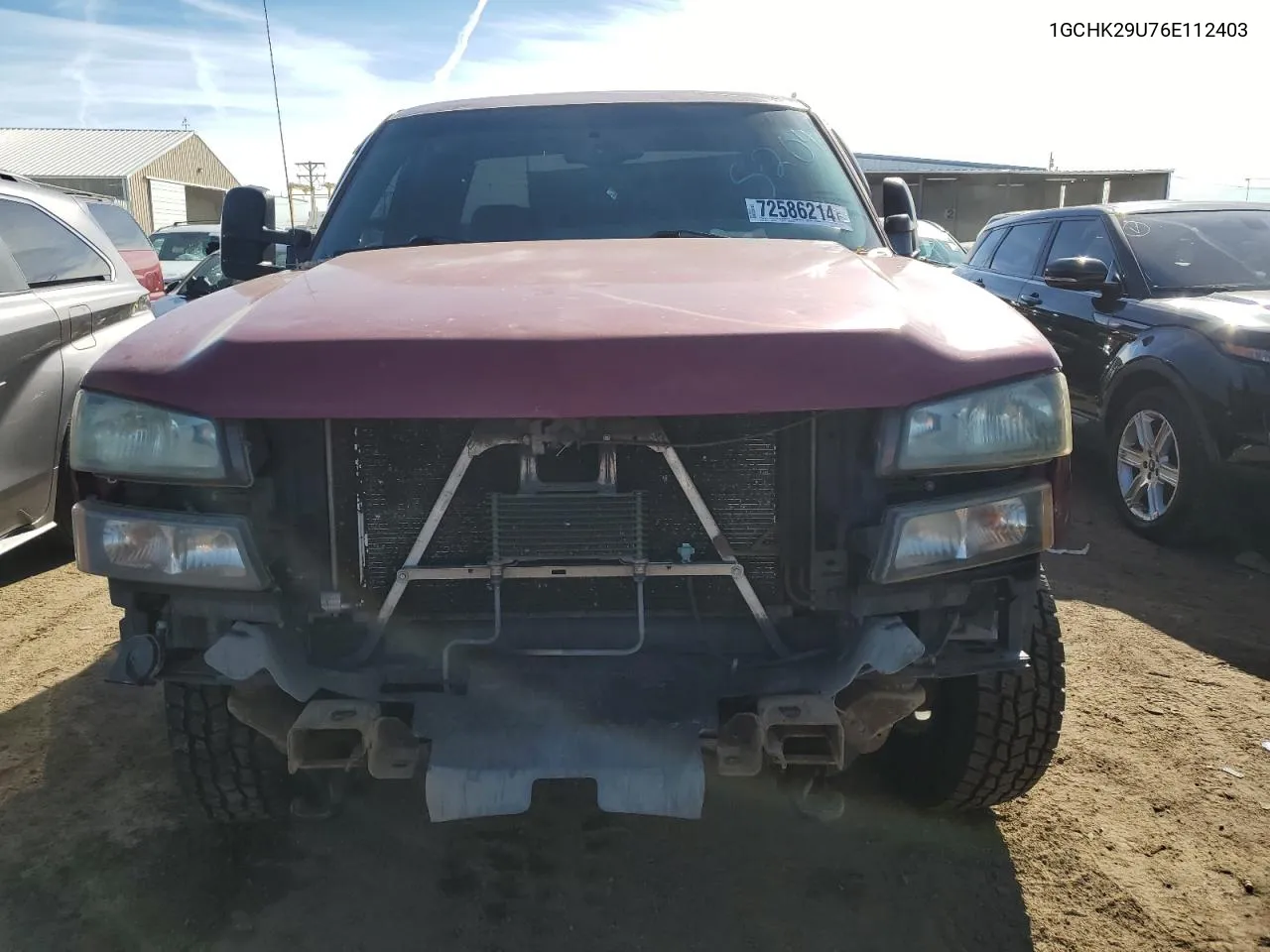 2006 Chevrolet Silverado K2500 Heavy Duty VIN: 1GCHK29U76E112403 Lot: 72586214