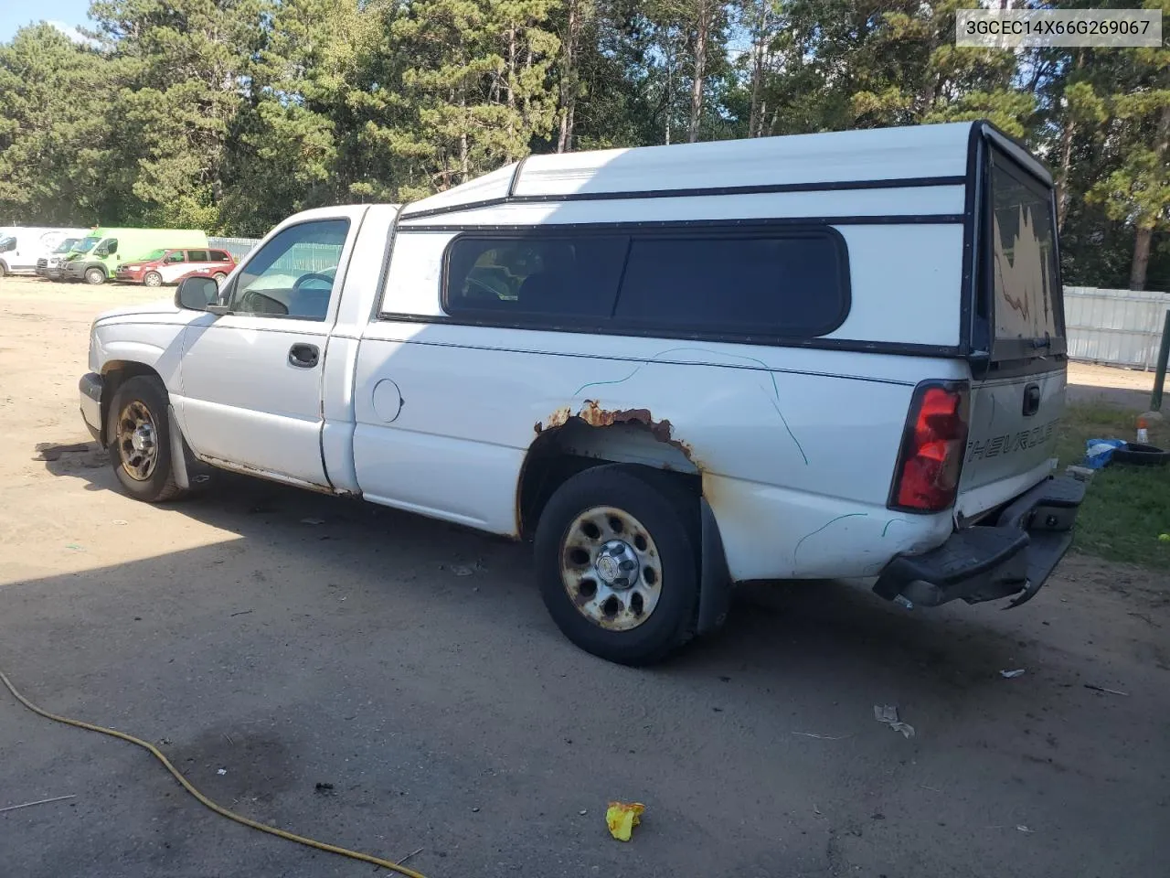 2006 Chevrolet Silverado C1500 VIN: 3GCEC14X66G269067 Lot: 72614174