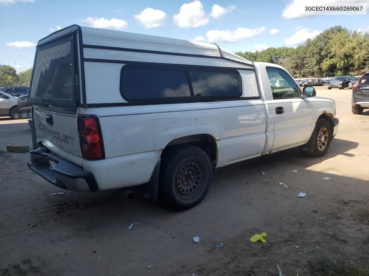 2006 Chevrolet Silverado C1500 VIN: 3GCEC14X66G269067 Lot: 72614174