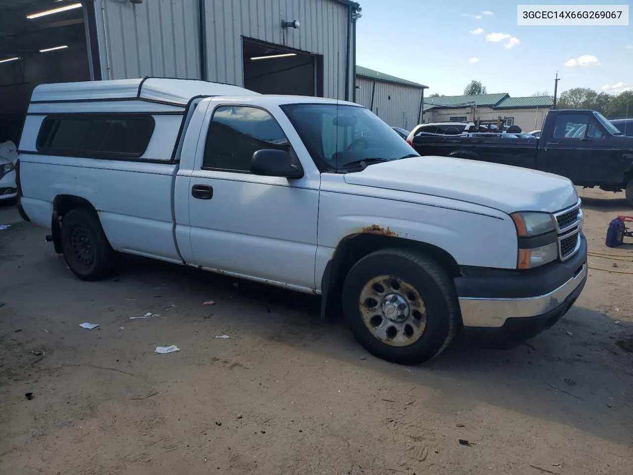 2006 Chevrolet Silverado C1500 VIN: 3GCEC14X66G269067 Lot: 72614174