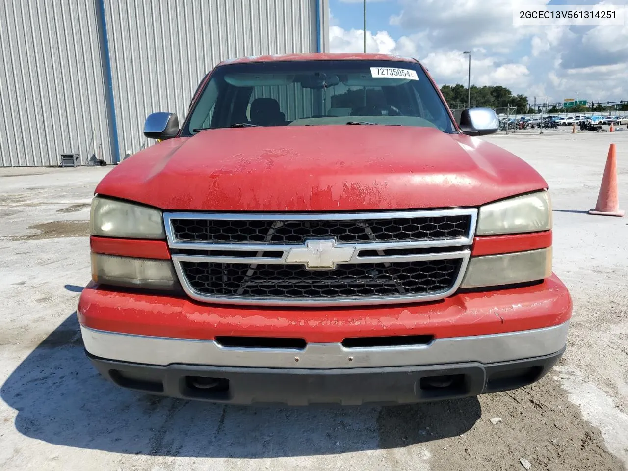 2006 Chevrolet Silverado C1500 VIN: 2GCEC13V561314251 Lot: 72735054