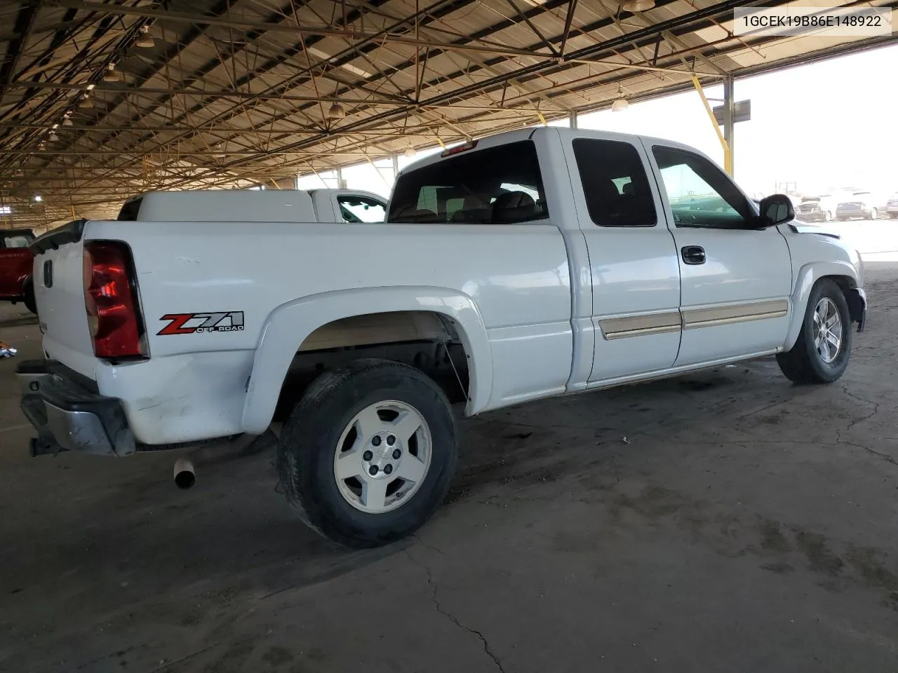 2006 Chevrolet Silverado K1500 VIN: 1GCEK19B86E148922 Lot: 72766384