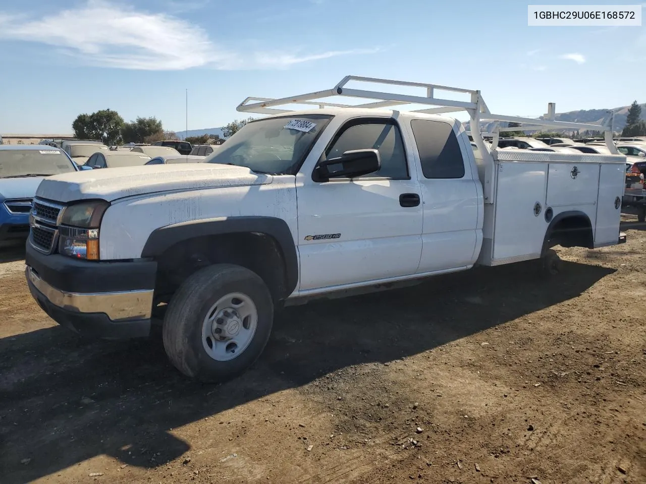 2006 Chevrolet Silverado C2500 Heavy Duty VIN: 1GBHC29U06E168572 Lot: 72819884