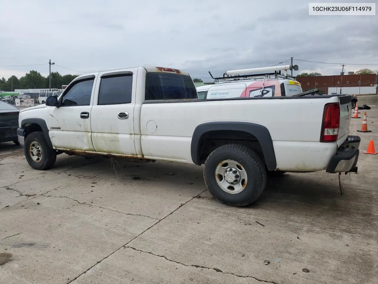 2006 Chevrolet Silverado K2500 Heavy Duty VIN: 1GCHK23U06F114979 Lot: 72859664