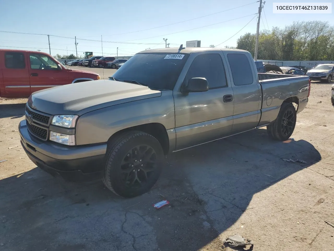 2006 Chevrolet Silverado C1500 VIN: 1GCEC19T46Z131839 Lot: 73186514