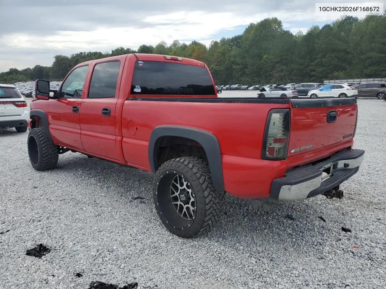 2006 Chevrolet Silverado K2500 Heavy Duty VIN: 1GCHK23D26F168672 Lot: 73290004