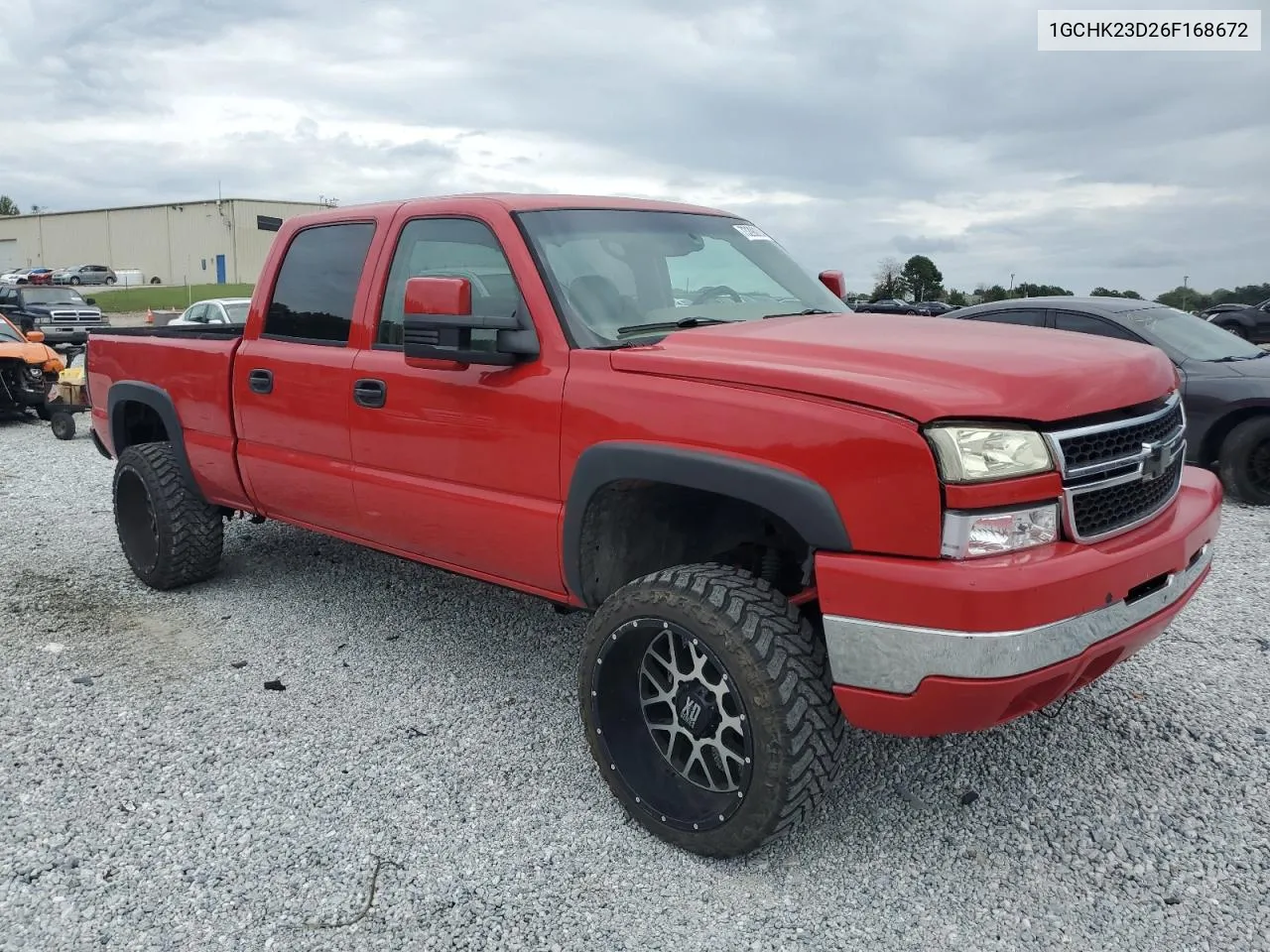 2006 Chevrolet Silverado K2500 Heavy Duty VIN: 1GCHK23D26F168672 Lot: 73290004