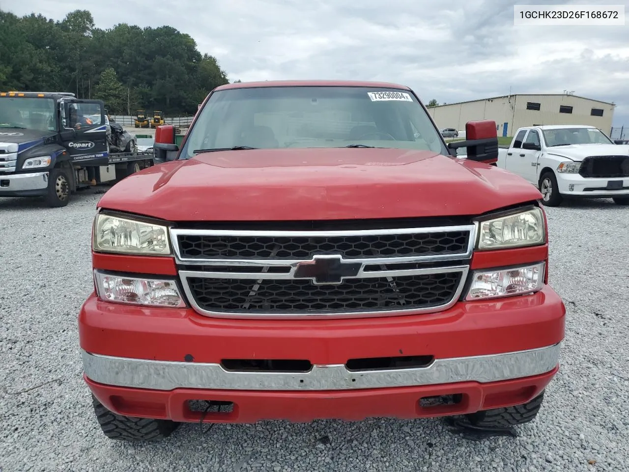 2006 Chevrolet Silverado K2500 Heavy Duty VIN: 1GCHK23D26F168672 Lot: 73290004