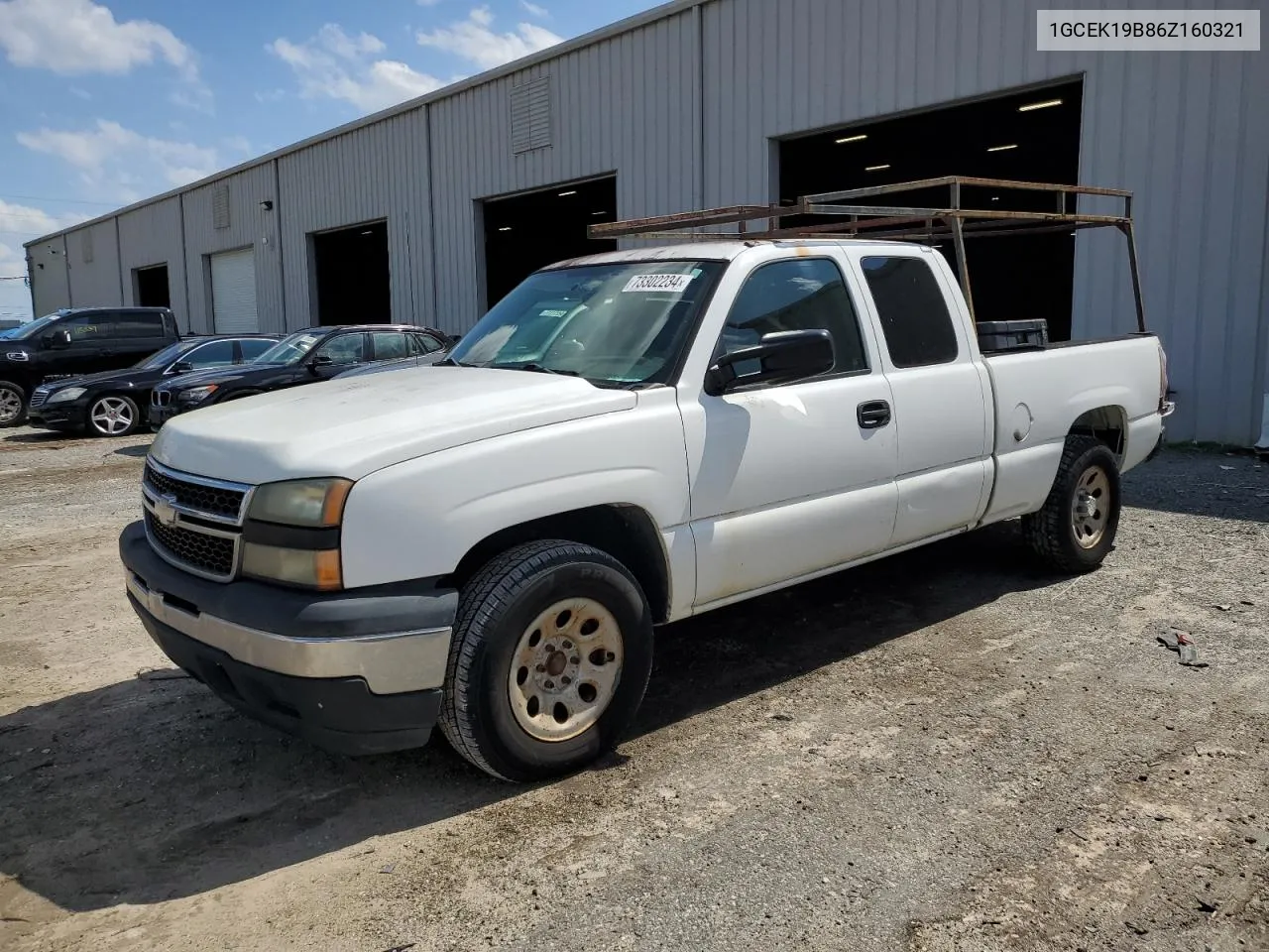 1GCEK19B86Z160321 2006 Chevrolet Silverado K1500