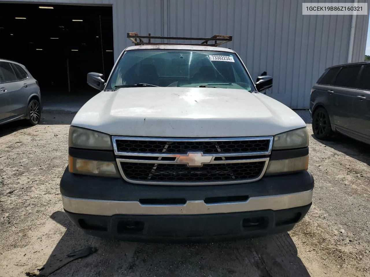 2006 Chevrolet Silverado K1500 VIN: 1GCEK19B86Z160321 Lot: 73302234