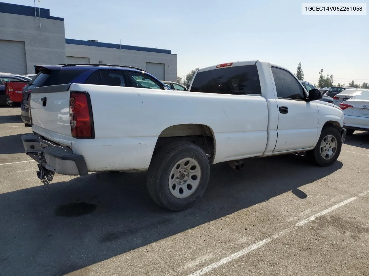 2006 Chevrolet Silverado C1500 VIN: 1GCEC14V06Z261058 Lot: 73417184