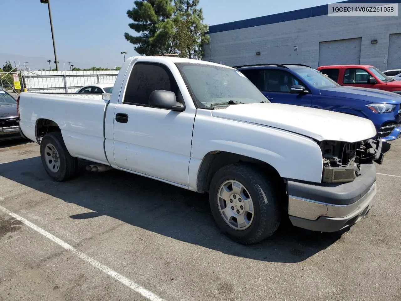 2006 Chevrolet Silverado C1500 VIN: 1GCEC14V06Z261058 Lot: 73417184