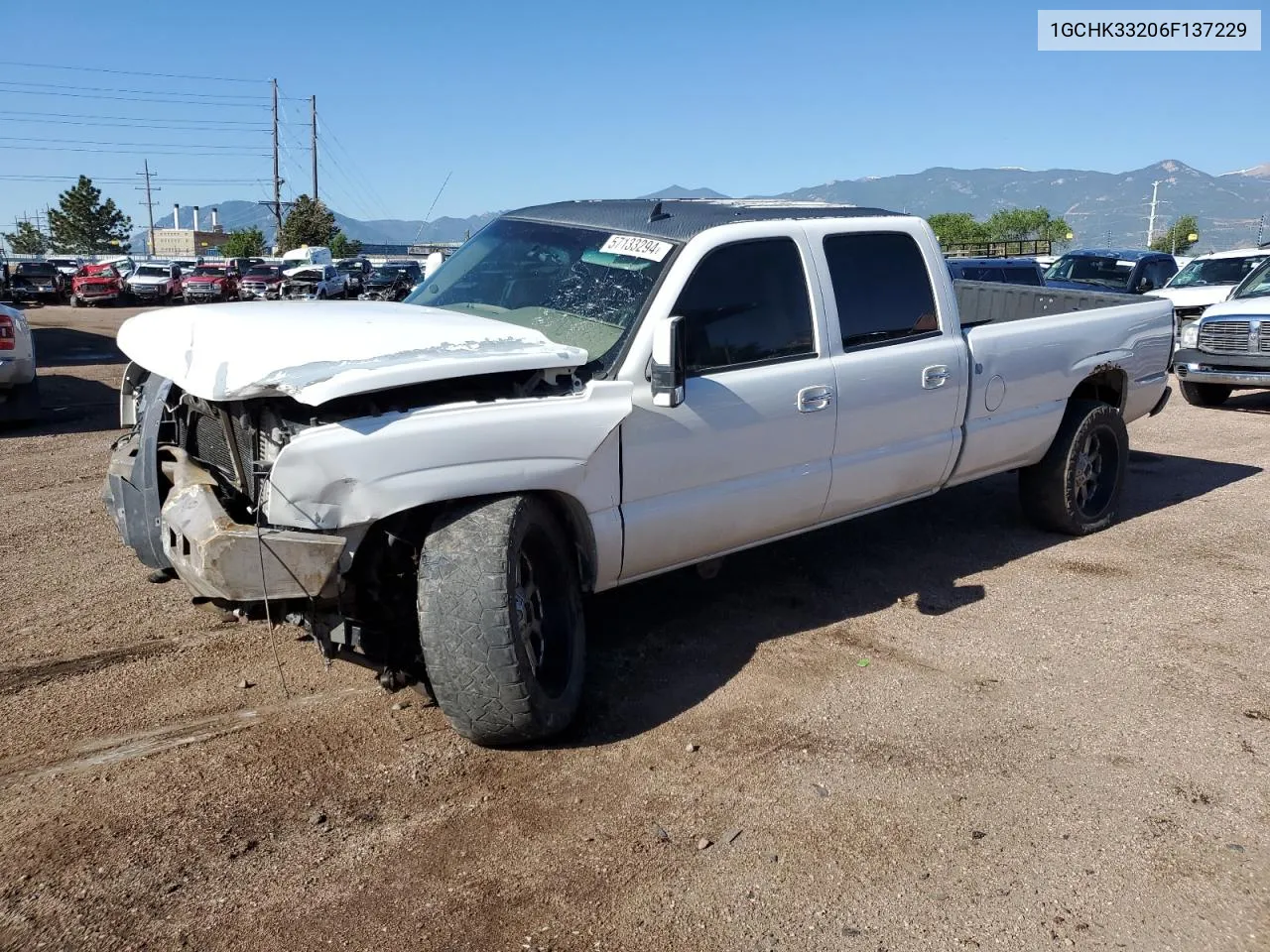 2006 Chevrolet Silverado K3500 VIN: 1GCHK33206F137229 Lot: 73713814