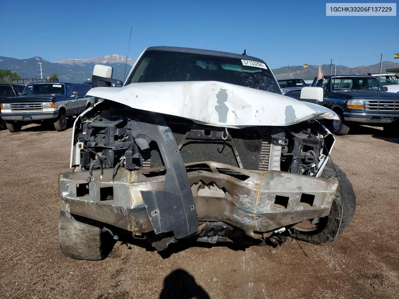 2006 Chevrolet Silverado K3500 VIN: 1GCHK33206F137229 Lot: 73713814