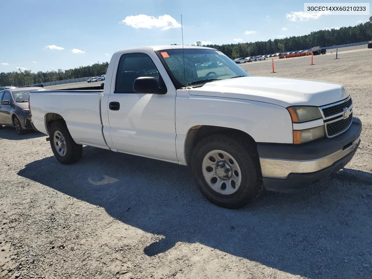 2006 Chevrolet Silverado C1500 VIN: 3GCEC14XX6G210233 Lot: 73751344