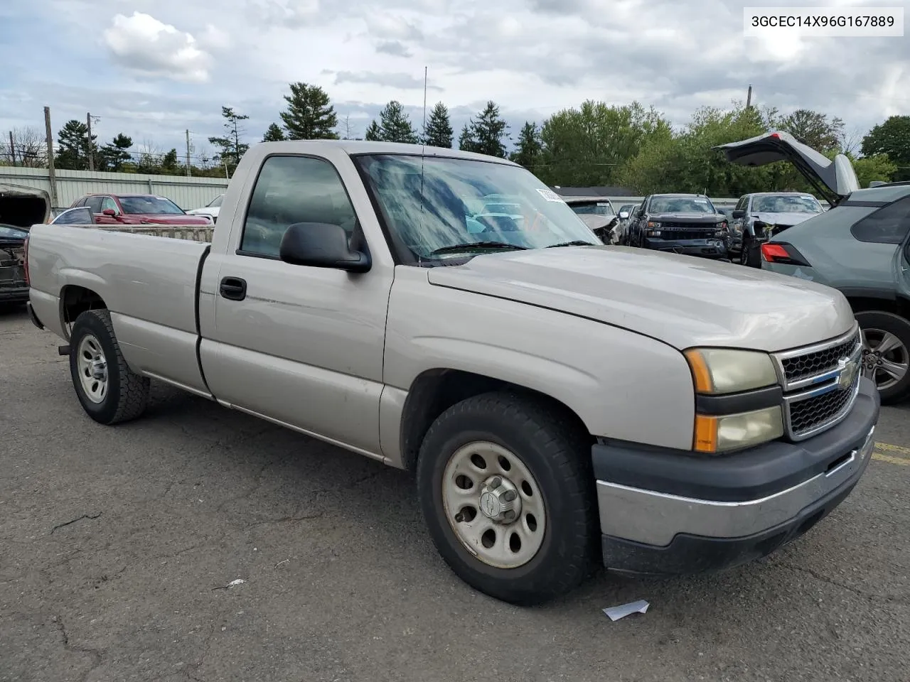 2006 Chevrolet Silverado C1500 VIN: 3GCEC14X96G167889 Lot: 73836644