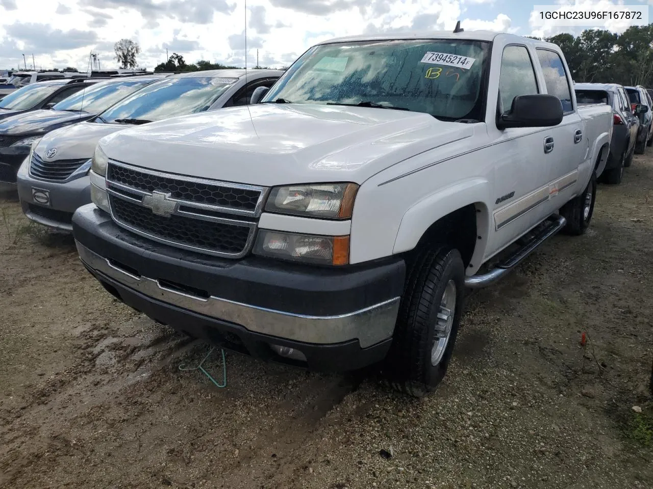 2006 Chevrolet Silverado C2500 Heavy Duty VIN: 1GCHC23U96F167872 Lot: 73945214