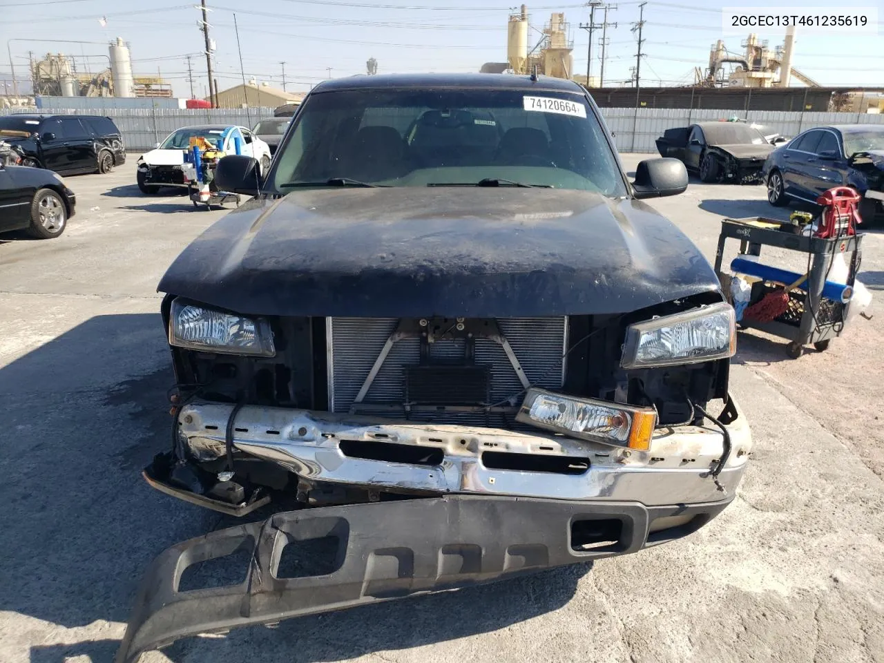 2006 Chevrolet Silverado C1500 VIN: 2GCEC13T461235619 Lot: 74120664