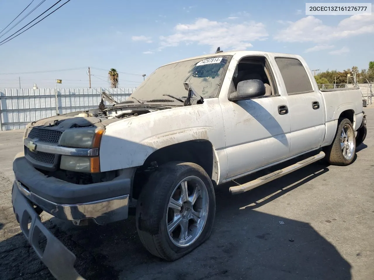 2006 Chevrolet Silverado C1500 VIN: 2GCEC13Z161276777 Lot: 74297814