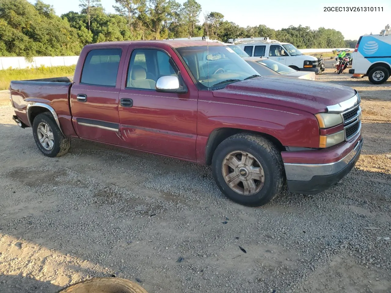 2006 Chevrolet Silverado C1500 VIN: 2GCEC13V261310111 Lot: 74373594