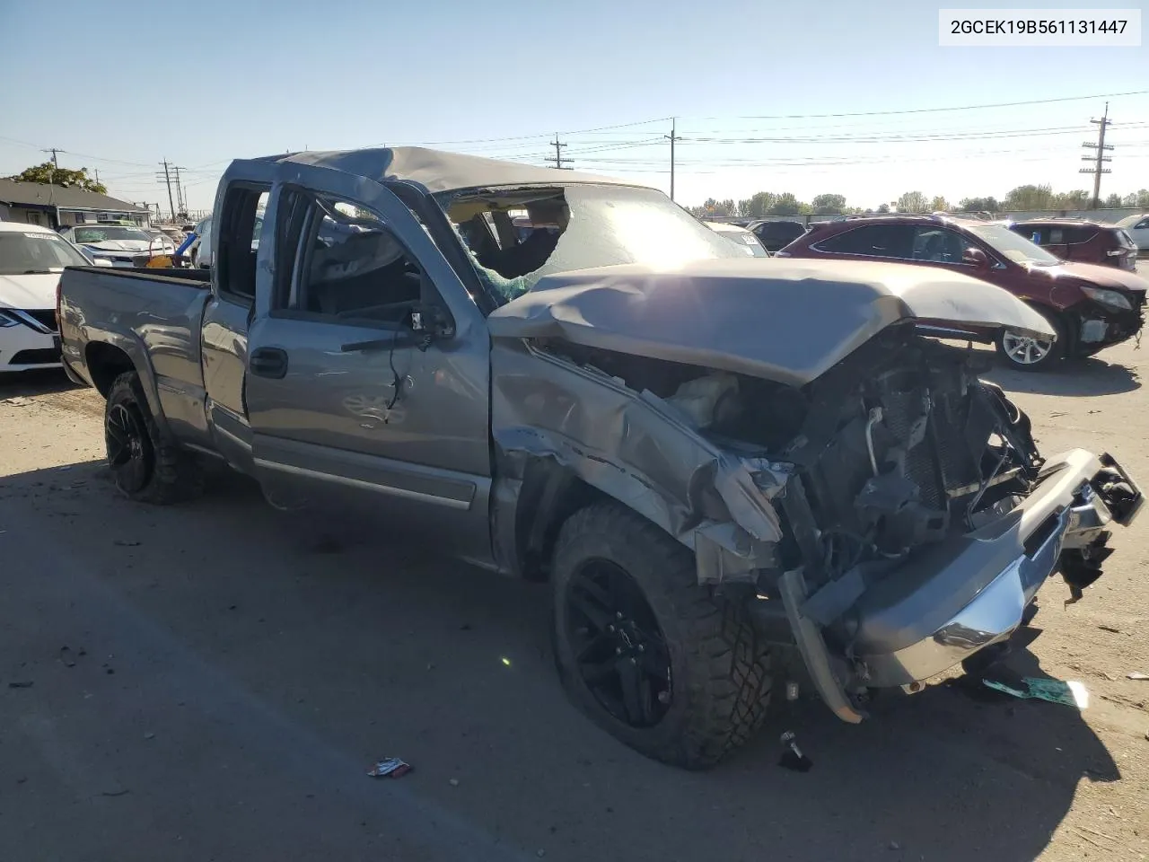 2006 Chevrolet Silverado K1500 VIN: 2GCEK19B561131447 Lot: 74567234