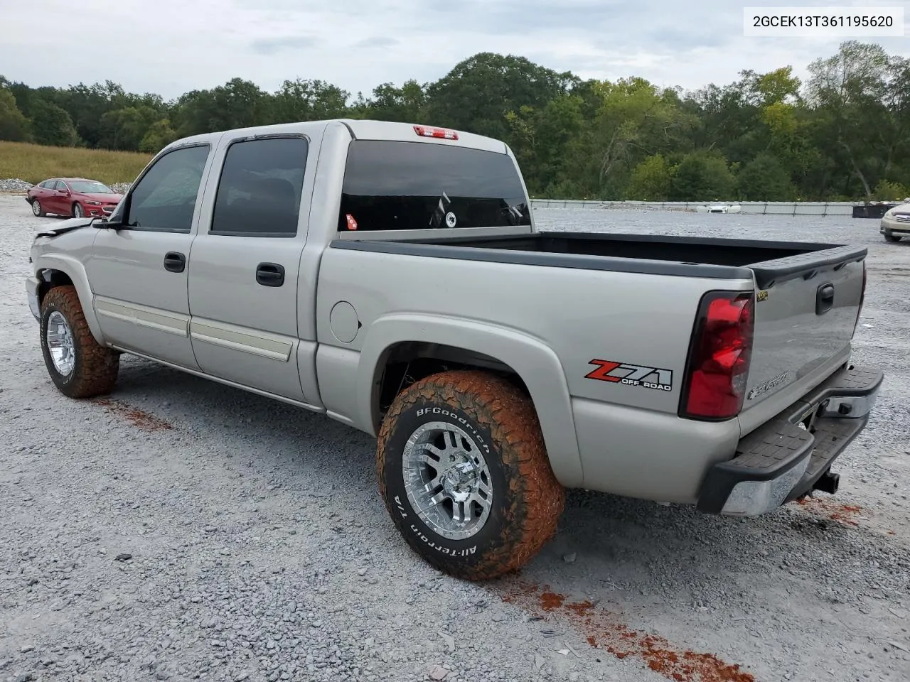 2006 Chevrolet Silverado K1500 VIN: 2GCEK13T361195620 Lot: 74687354