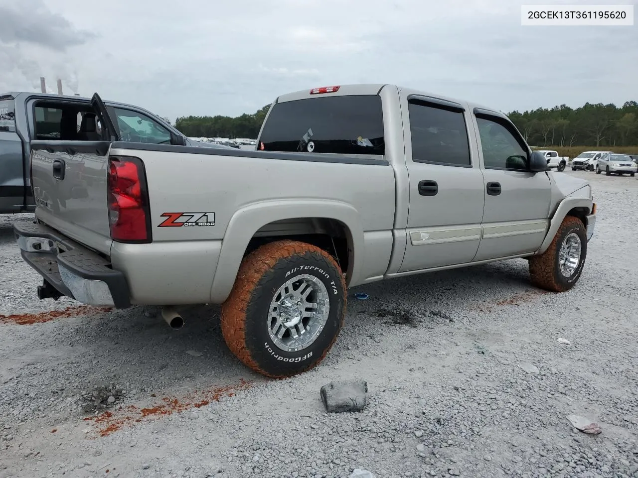 2006 Chevrolet Silverado K1500 VIN: 2GCEK13T361195620 Lot: 74687354