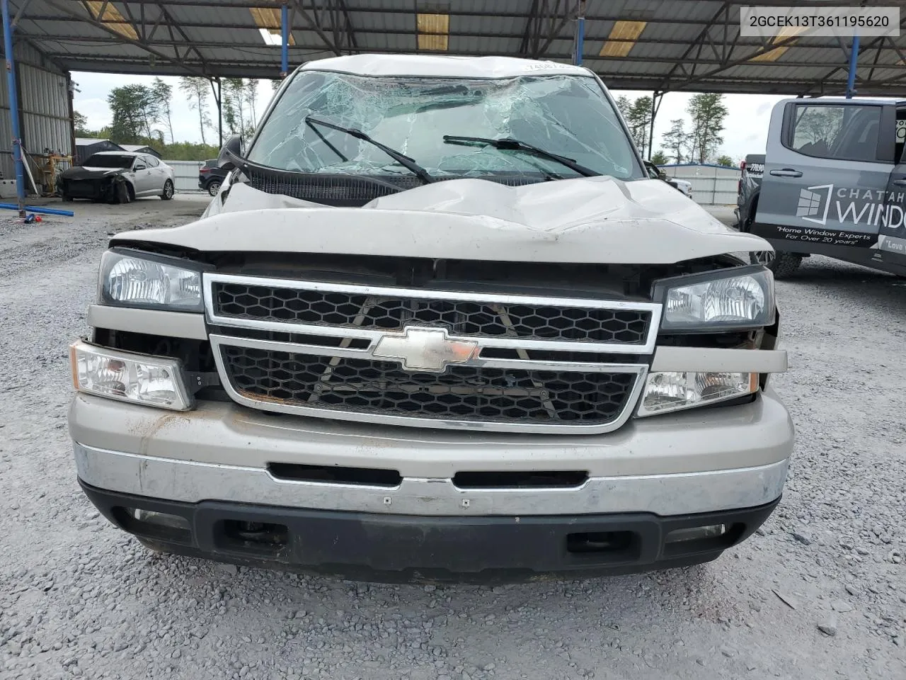 2006 Chevrolet Silverado K1500 VIN: 2GCEK13T361195620 Lot: 74687354