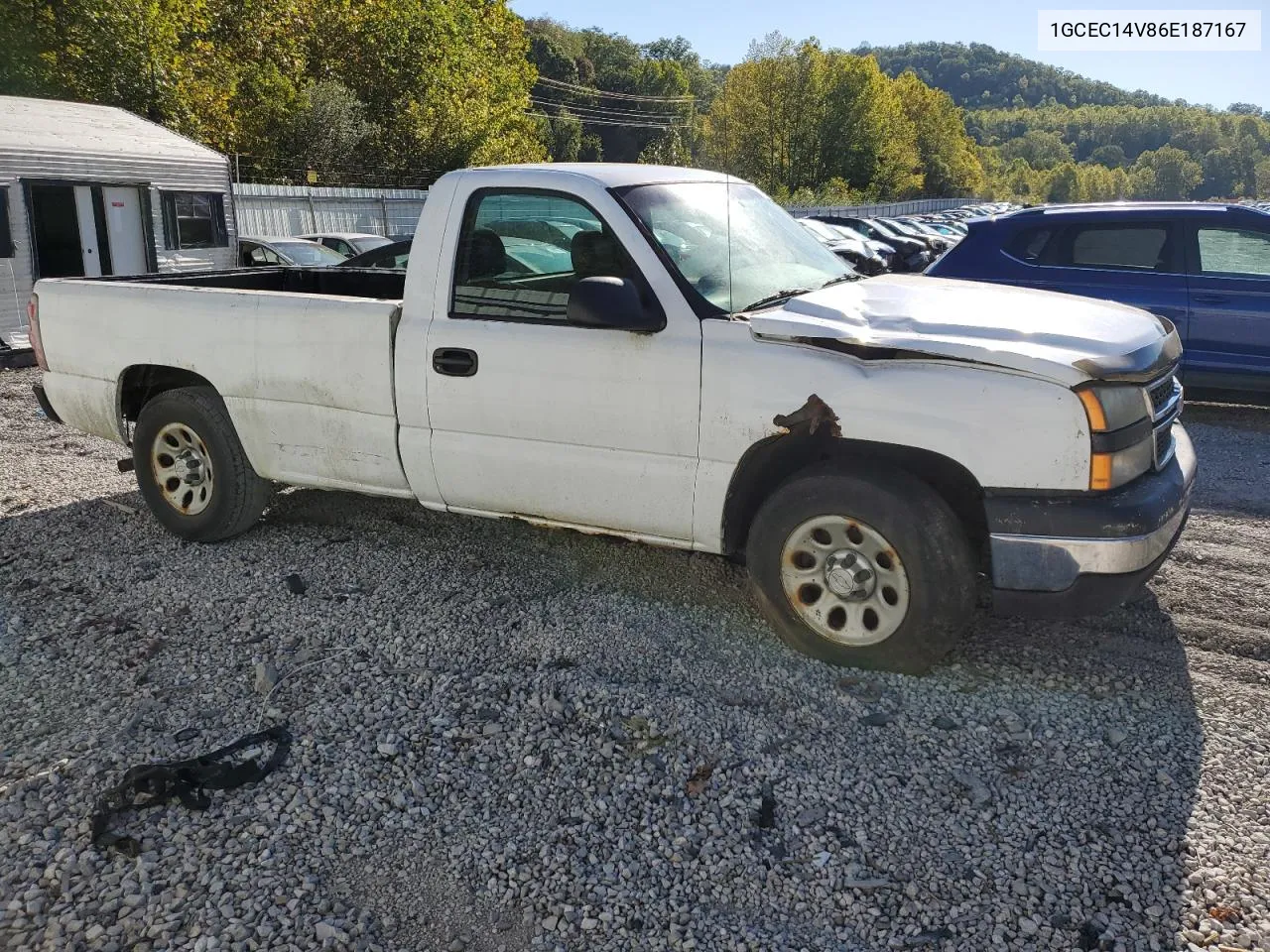 2006 Chevrolet Silverado C1500 VIN: 1GCEC14V86E187167 Lot: 74695854