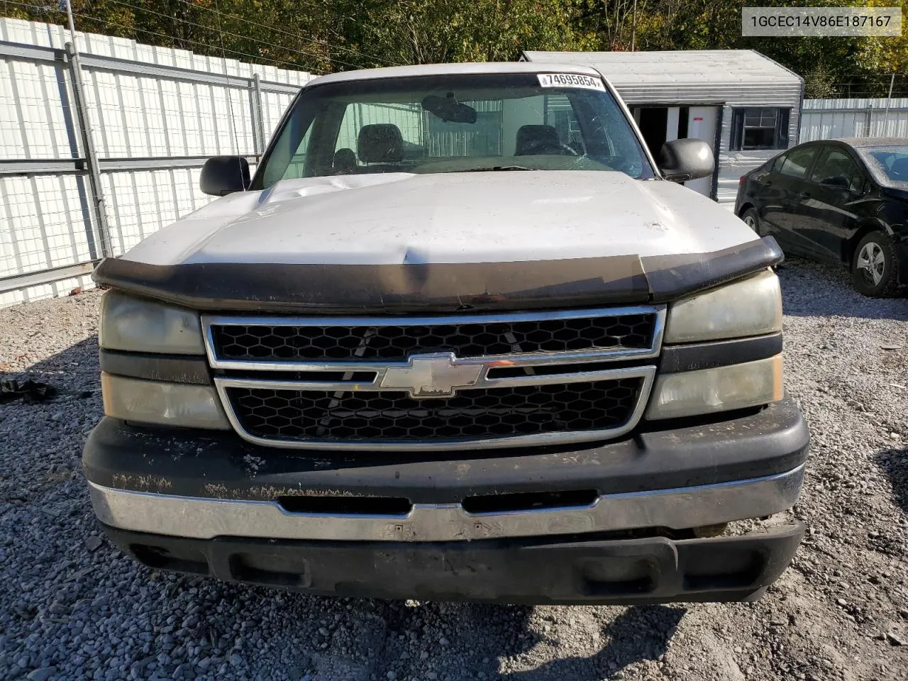 2006 Chevrolet Silverado C1500 VIN: 1GCEC14V86E187167 Lot: 74695854