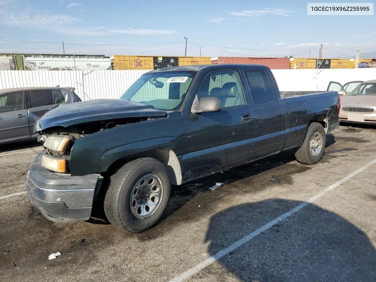 2006 Chevrolet Silverado C1500 VIN: 1GCEC19X96Z255995 Lot: 74827774