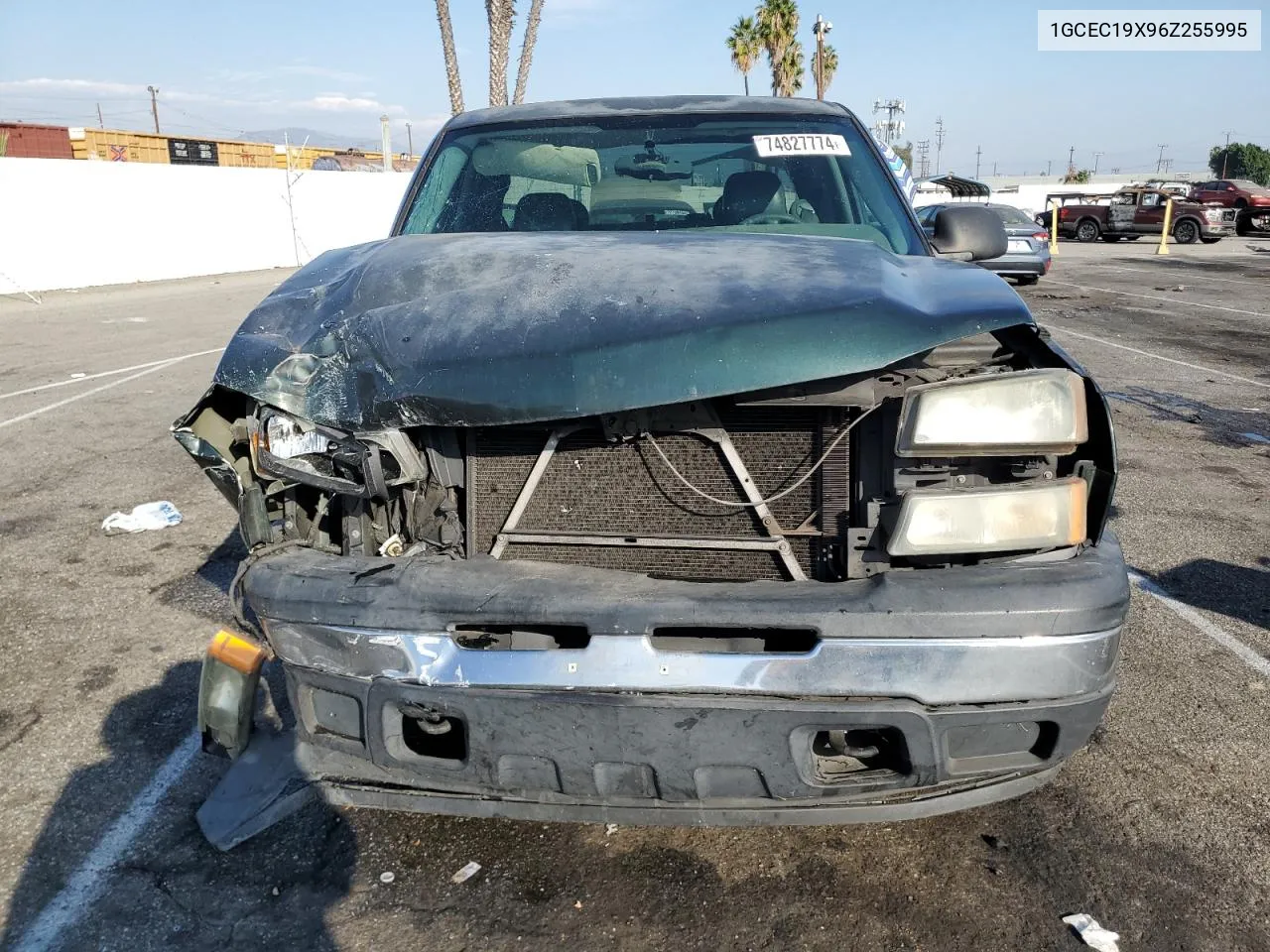 2006 Chevrolet Silverado C1500 VIN: 1GCEC19X96Z255995 Lot: 74827774