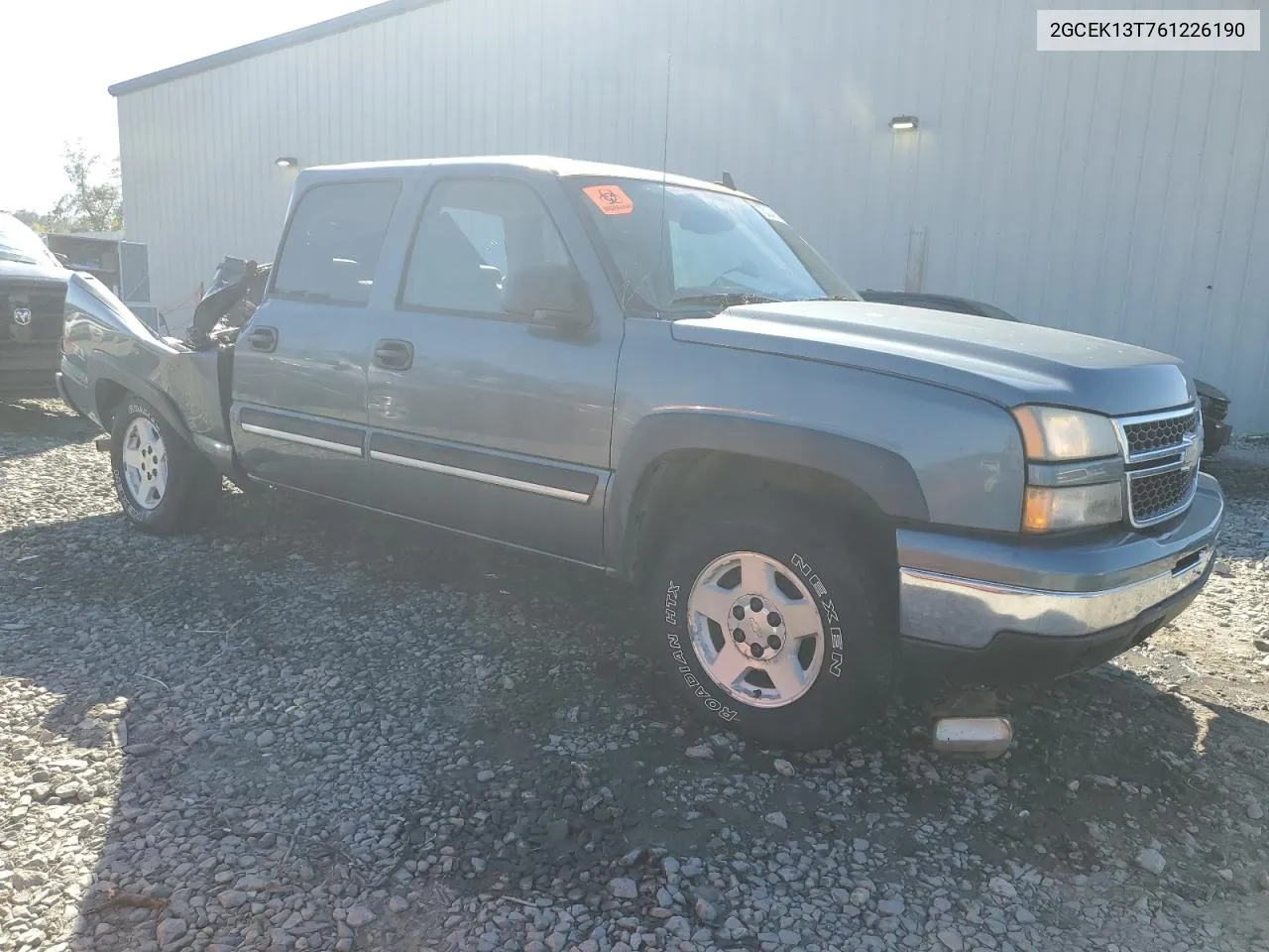 2006 Chevrolet Silverado K1500 VIN: 2GCEK13T761226190 Lot: 75024104