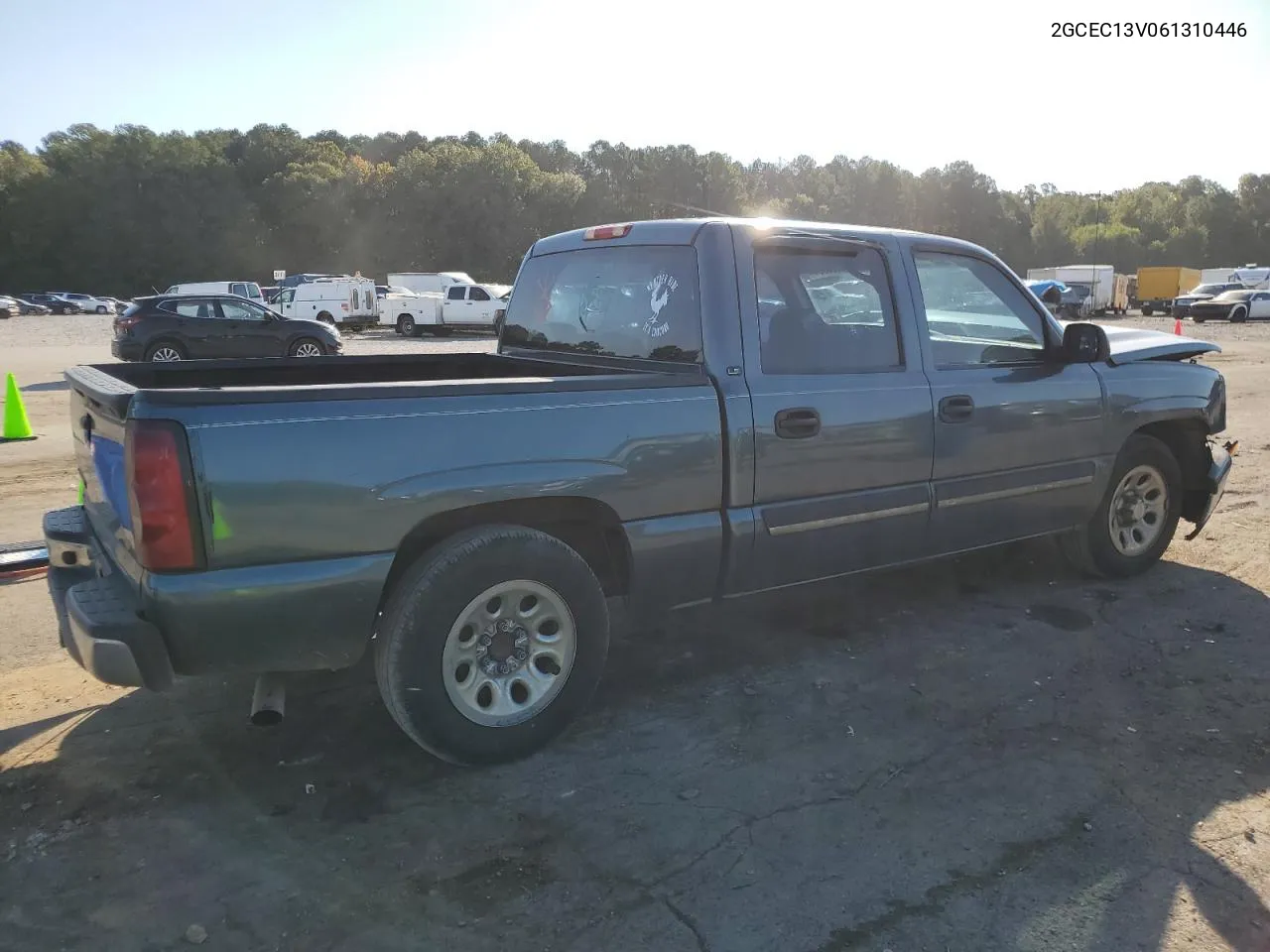 2006 Chevrolet Silverado C1500 VIN: 2GCEC13V061310446 Lot: 75220384