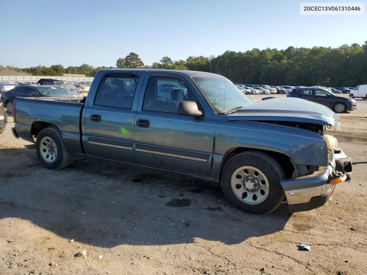 2006 Chevrolet Silverado C1500 VIN: 2GCEC13V061310446 Lot: 75220384