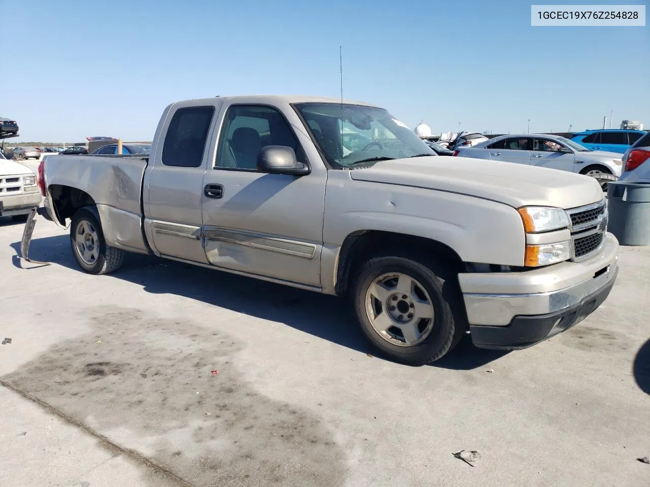 2006 Chevrolet Silverado C1500 VIN: 1GCEC19X76Z254828 Lot: 75462444