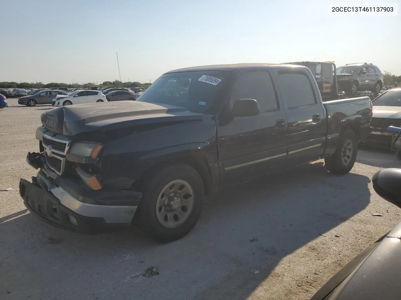 2006 Chevrolet Silverado C1500 VIN: 2GCEC13T461137903 Lot: 75895094