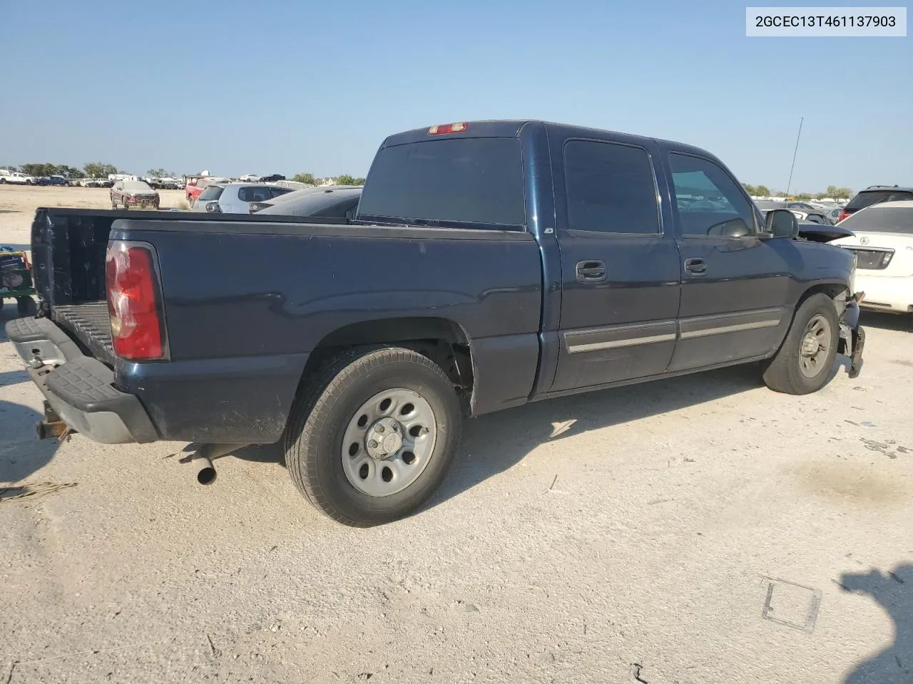 2006 Chevrolet Silverado C1500 VIN: 2GCEC13T461137903 Lot: 75895094