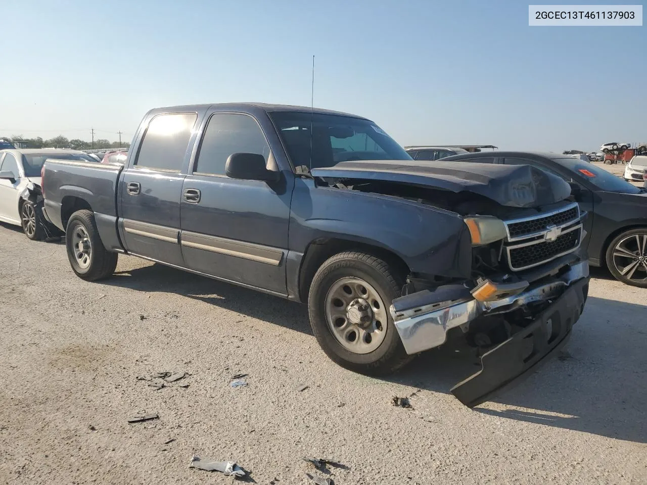 2006 Chevrolet Silverado C1500 VIN: 2GCEC13T461137903 Lot: 75895094