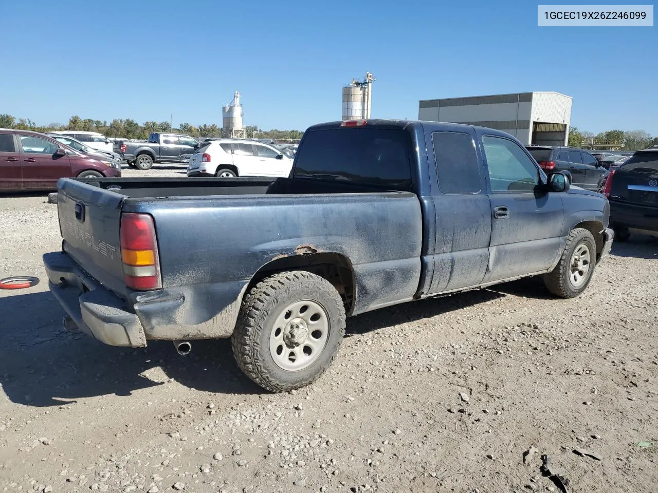 2006 Chevrolet Silverado C1500 VIN: 1GCEC19X26Z246099 Lot: 75929014