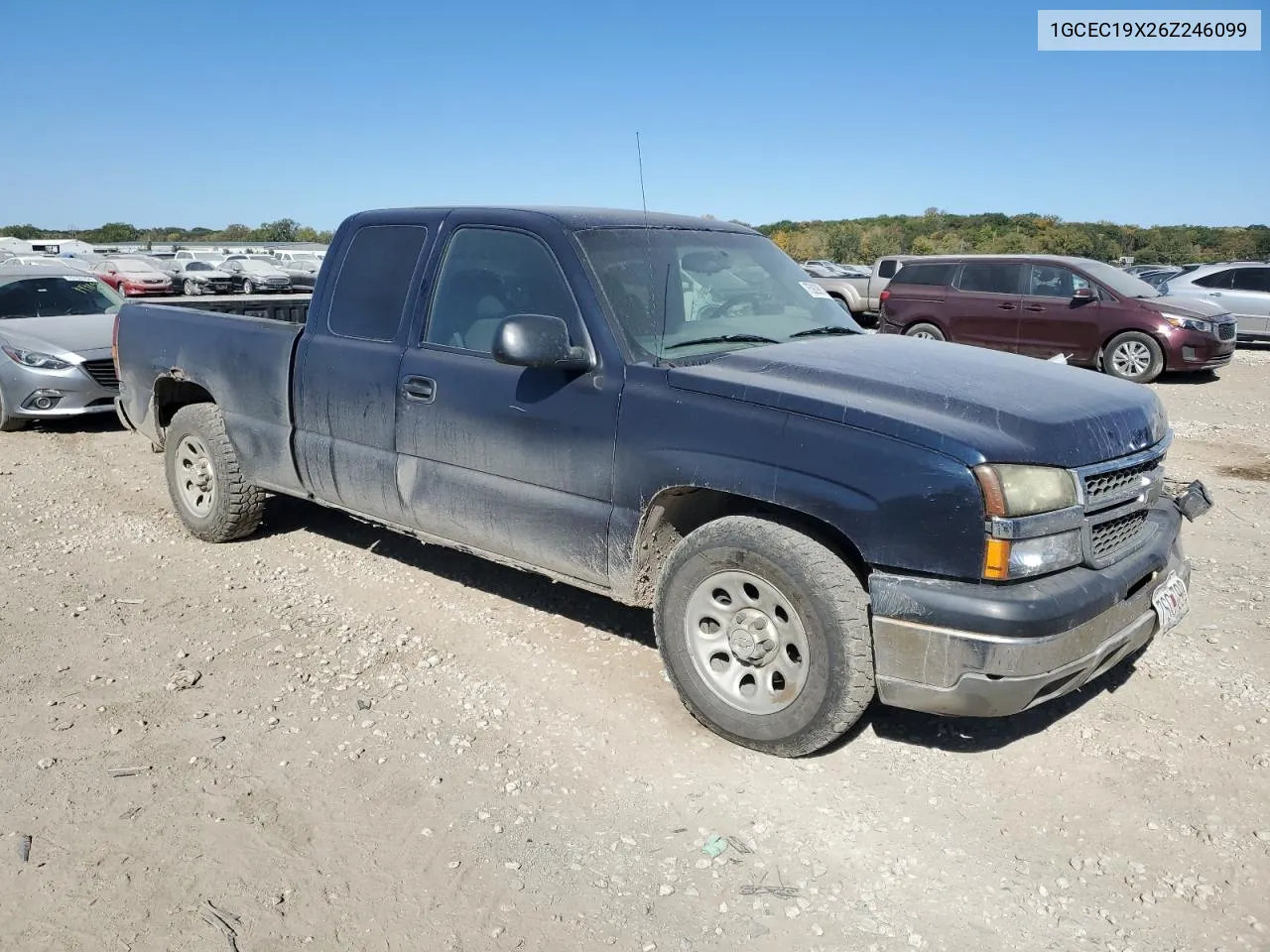 2006 Chevrolet Silverado C1500 VIN: 1GCEC19X26Z246099 Lot: 75929014