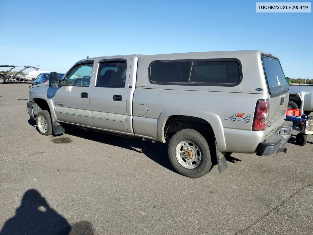 2006 Chevrolet Silverado K2500 Heavy Duty VIN: 1GCHK23DX6F205449 Lot: 76028864