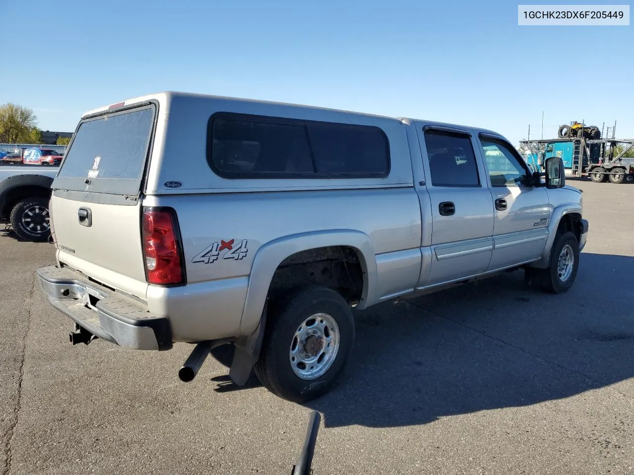 2006 Chevrolet Silverado K2500 Heavy Duty VIN: 1GCHK23DX6F205449 Lot: 76028864